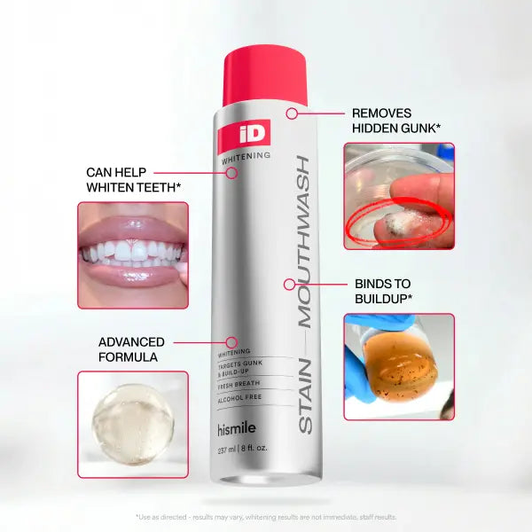 Hismile iD Stain Whitening Mouthwash