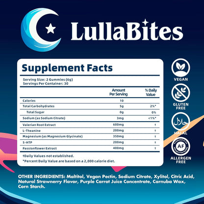 LullaBites Sleep Gummies