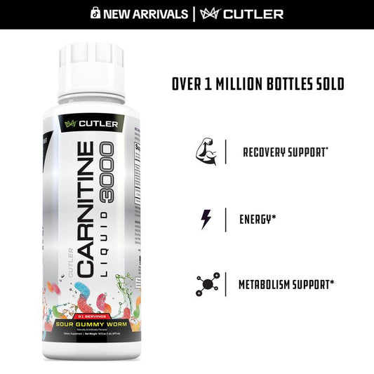 Cutler Nutrition Liquid Carnitine 3000